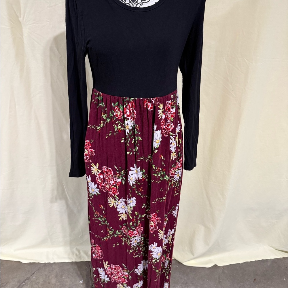 Floral Long Sleeve Dress